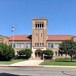 El Segundo High School seen from the street